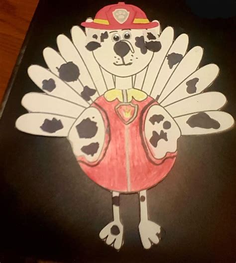 Turkey Disguise Marshall From Paw Patrol