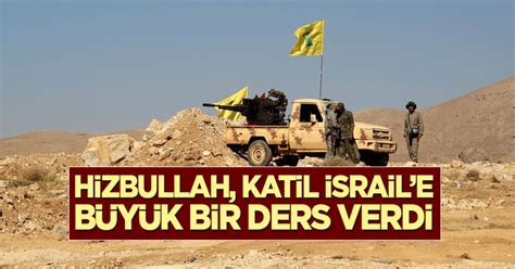 Hizbullah katil İsrail e ait araçları hedef aldı Yeni Akit