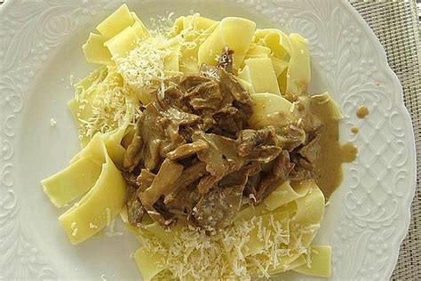 Pasta with Fresh Porcini Mushrooms