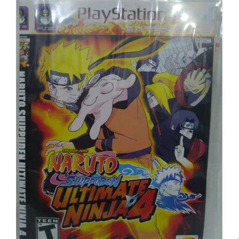 Jual CD DVD KASET KOPAB Ps2 NARUTO SHIPPUDEN ULTIMATE NINJA 4 Shopee