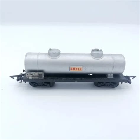 TRAIN ÉLECTRIQUE JOUEF HO Wagon Citerne grise Shell SNCF SRw 559581 ref