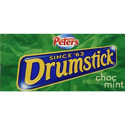 Peters Drumstick Chocolate Mint 4pk 476ml Woolworths