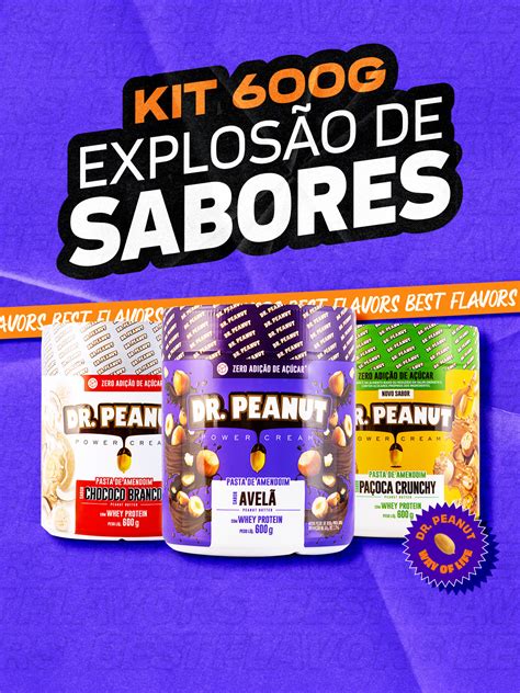 Kit Explosão de Sabores Dr Peanut