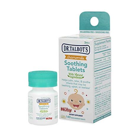 Dr Talbot S Chamomile Soothing Tablets Quick Dissolve 140 Count Pricepulse