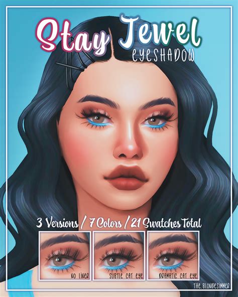 Stay Jewel Eyeshadow A Colorful Take On A Smoky Eye Theblondesimmer