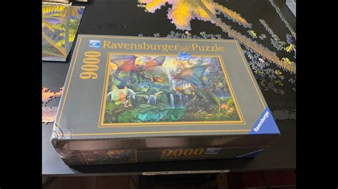 Ravensburger Puzzle Piece Magical Dragon Forest Unboxing Youtube