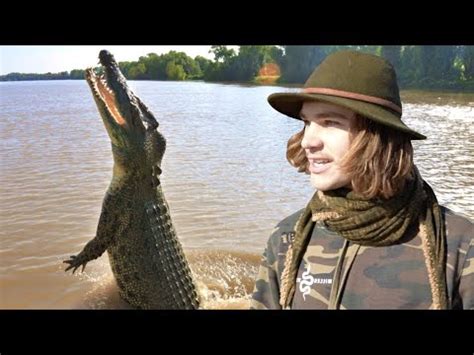 Surviving 24 hours with MONSTER CROCODILES Australia! (Deadly Animals)