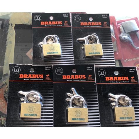 Jual Gembok Kuningan Brabus Mm Shopee Indonesia