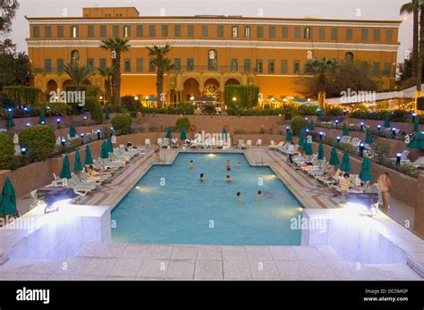 Egypt cairo swimming pool hotel hi-res stock photography and images - Alamy