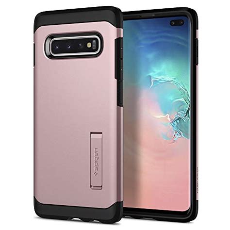 Spigen Compatible Con Galaxy S10 Plus S10 Funda Tough Armor Con