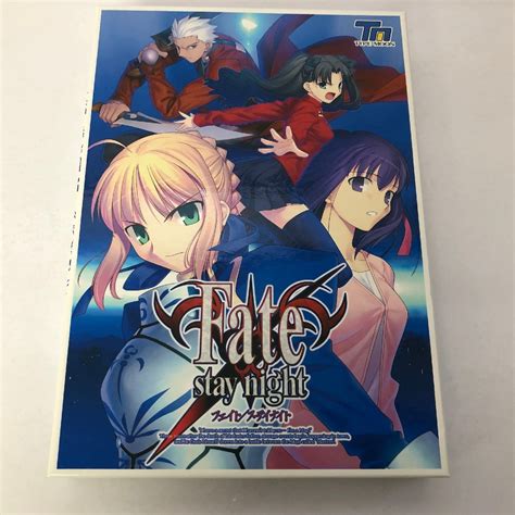 Pc Fate Stay Night Dvd Type Moon Windows Me Xp