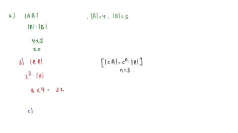 Let A And B Be Square Matrices Of Order 3 Such That A 4 And B 5 A