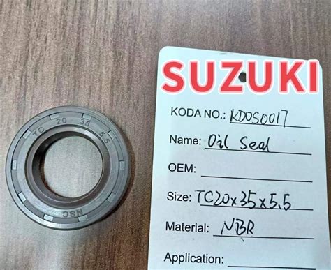 China 20x35x5 5 Oil Seal For SUZUKI Manufacturers Suppliers KODA