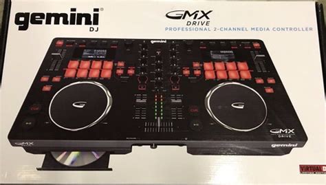 Consola Dj Gemini Gmx Drive Controlador Mezcladora Usb Cd 1120000