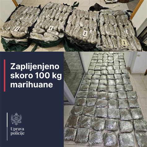 Grani Na Policija Zaplijenila Skoro Kilograma Marihuane Uhap En