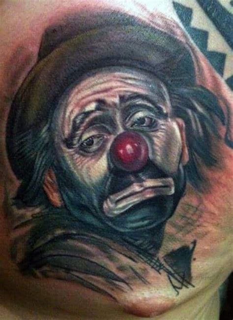 75 Freaky Clown Tattoos For Men [2023 Inspiration Guide]