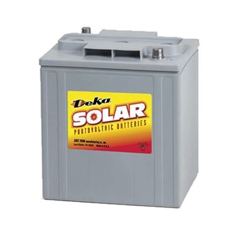 Deka Solar Gu Deka Gel Deep Cycle Battery V Ah C Hr Rate