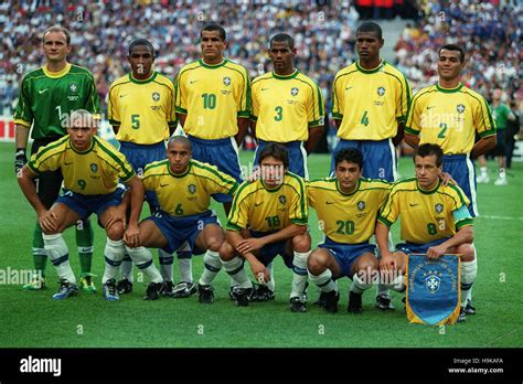 Brazilian Team Brazil V France July Stock Photo Alamy