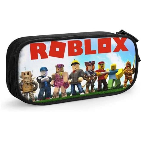 Roblox Trousse Crayons Grande Capacit Avec Fermeture Clair Pour