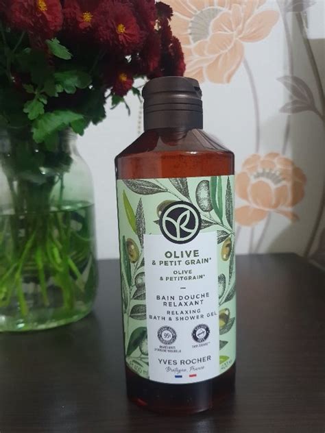 Yves Rocher Sprchový Gel Oliva Petit Grain 400 ml INCI Beauty