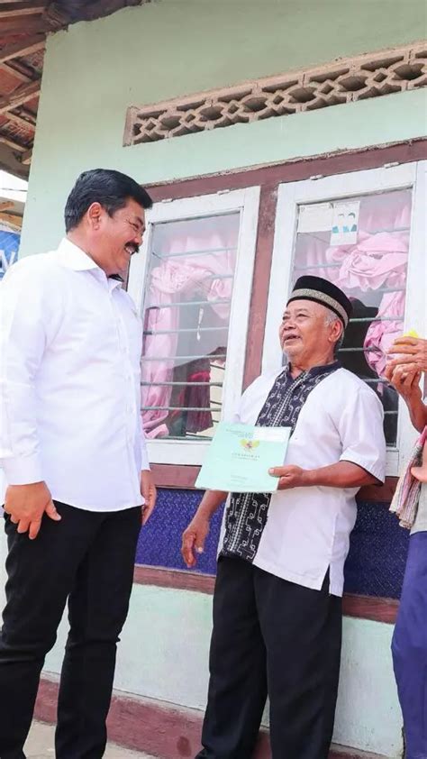 Menteri Hadi Tjahjanto Pastikan Tak Ada Pungli Di Ptsl Merdeka