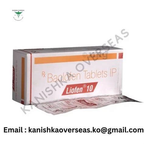 Liofen Tab Packaging Size X Tablets At Rs Stripe In Nagpur