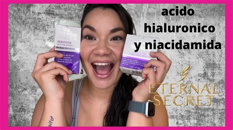 Crema Serum De Acido Hialuronico Y Niacidamida Eternal Secret Youtube