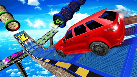 Impossible Tracks Car Stunts Ramp Stunt Racing D Crazy Stunt Car