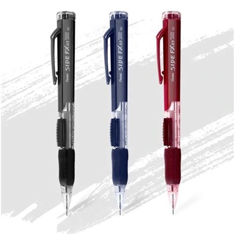 Pentel Side Fx Mm Mechanical Pencil Click Mm Black Pd From