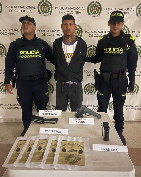 Capturado Presunto Integrante De Los Coste Os Con Granada Pistola Y