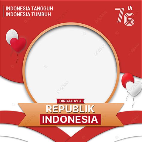 Celebraci N Del O Dirgahayu Indonesia Twibbon O Marco De Redes