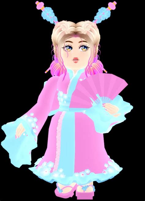 Royale High Cherry Blossom Kimono Set High Tea Outfit Pretty Girl Outfits Royal Clothing