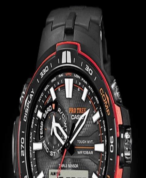 Casio Prw Y Er Montre Homme Quartz Analogique Et Digitale