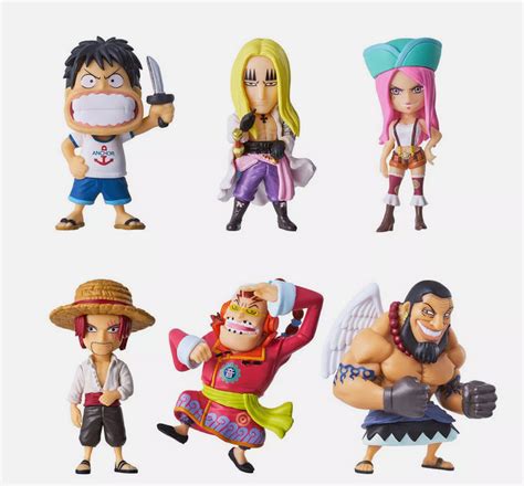 4549660948995 ไดครบ 6 แบบ Gashapon One Piece Onepi no Mi Figures Vol