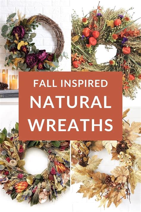 Natural Fall Wreaths For Autumn Decorating 2024 Guide