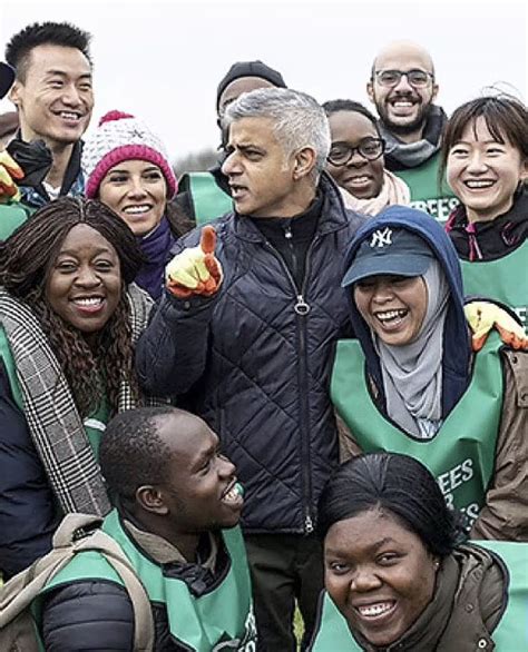 Sadiq Khan sparks fury after website claims white family 'doesn't reflect real London'