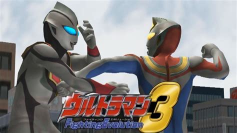 PS2 Ultraman Fighting Evolution 3 Ultraman Dyna Vs Evil Tiga 1080p