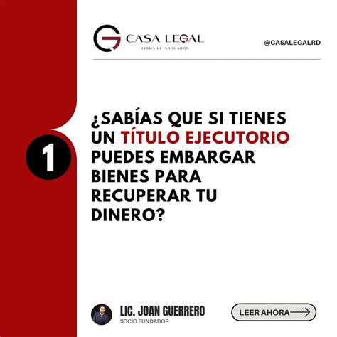 Sabías que con una sentencia definitiva o un pagaré notarial puedes