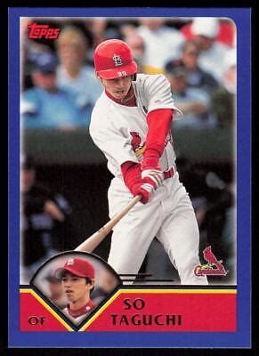 Topps So Taguchi St Louis Cardinals Ebay