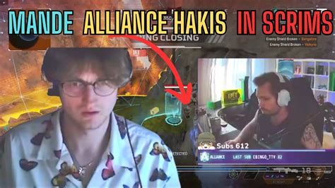 MANDE ALLAINCE HAKIS In 150000 Scrims Apex Legends Moments Daily