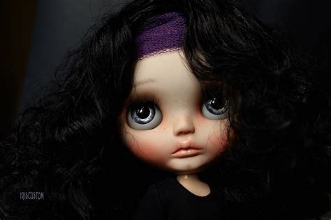 Ooak Custom Blythe Art Doll Karina By Iriscustom Etsy