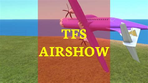 Tfs Airshow Cool Stunts Turboprop Flight Simulator Youtube