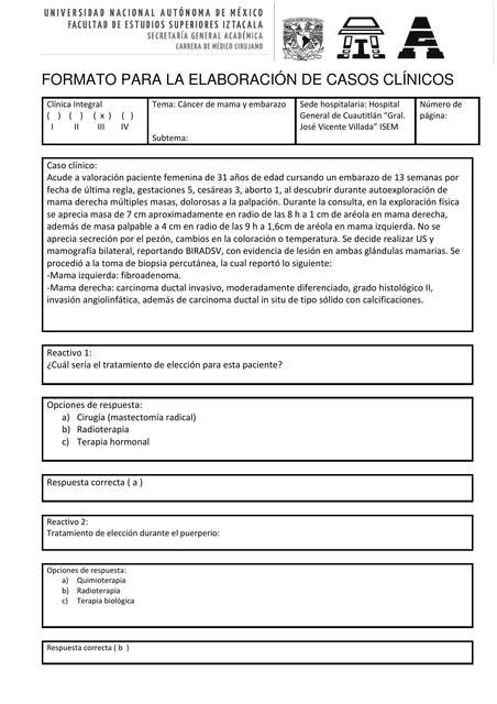 Introducir Imagen Modelo De Caso Clinico De Medicina Abzlocal Mx