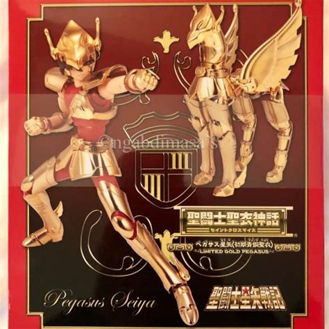 Jual Saint Cloth Myth Pegasus Seiya Limited Gold Cloth V1 SCM Bronze