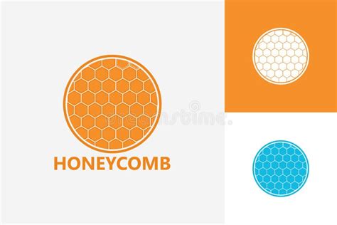 Honeycomb Logo Template Design Vector Emblem Design Concept Creative