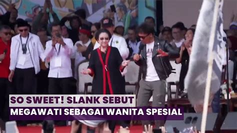 Momen Langka Megawati Asyik Joget Dengan Slank Di Kampanye Akbar Ganjar