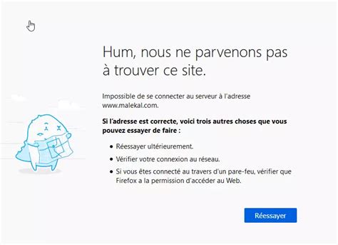 Nous N Avons Pas Pu Vous Connecter Ce R Seau Automasites