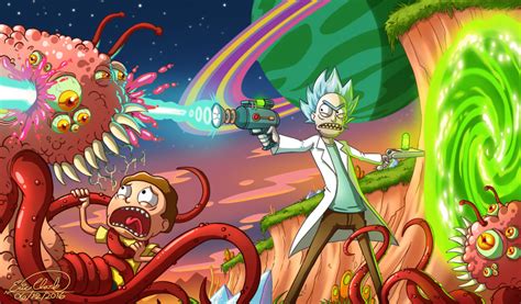 Rick and Morty fan art : r/rickandmorty