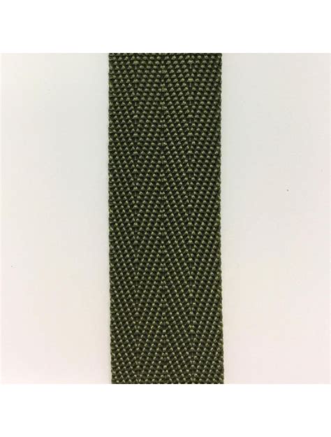 Polypropylene Webbing In Army Green Nylon