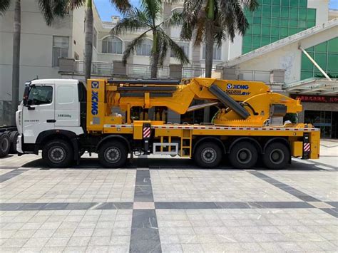 XCMG Official 90 Ton Mobile Truck Mounted Crane SQZ4500 For Sale MACHMALL